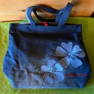 Polo Jeans Hibiscus Denim Tote